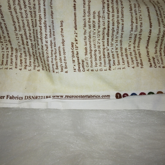 FABRIC Kelly's Sweet Treats DSN# 32184 Fun Kitchen accessory printed panel - Picture 10 of 13